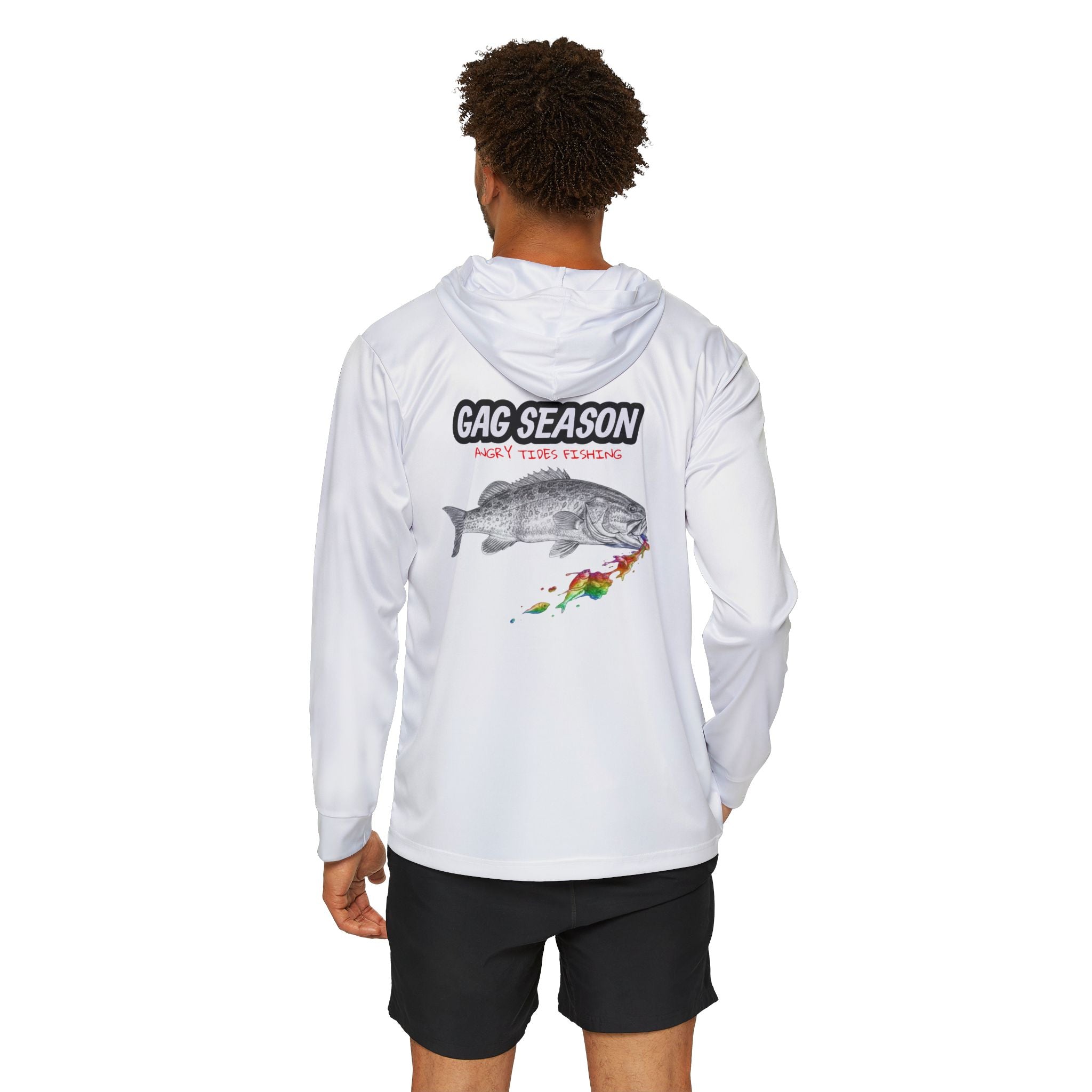 Gag Season Fishing Hoodie — Men’s Lightweight Sports Warmup Top