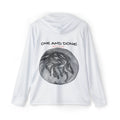 Men's Warmup Hoodie — 'One and Done' Crab Graphic Sports Hoodie